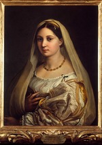 Raffael (Raffaello Sanzio da Urbino) - La donna velata (Dame mit Schleier)