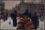 Breitner, George Hendrik - Die Singelbrücke bei der Paleisstraat in Amsterdam