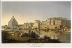 Unbekannter Künstler - Die Paläste von Nimrud. Rekonstruktion (Aus Discoveries in the Ruins of Nineveh and Babylon von Austen Henry Layard)