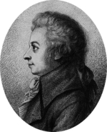 Mandel, Eduard - Wolfgang Amadeus Mozart (nach der Silberstiftzeichnung von Doris Stock aus dem Jahr 1789)