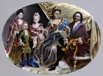 Musikijski, Grigori Semjonowitsch - Familie des Kaisers Peter I.