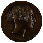D'Angers, Pierre-Jean David - Porträt von George Sand