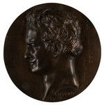 D'Angers, Pierre-Jean David - Porträt von Friedrich Wilhelm Heinrich Alexander von Humboldt (1769-1859)