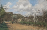 Pissarro, Camille - Ansicht von Louveciennes
