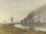 Monet, Claude - Die kleine Teilgebiet der Seine bei Argenteuil (Le petit bras de la Seine à Argenteuil)