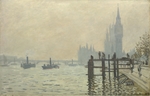 Monet, Claude - Die Themse bei Westminster