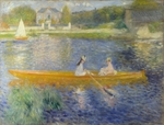 Renoir, Pierre Auguste - Ruderboot (La Yole)