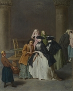Longhi, Pietro - Die Wahrsagerei in Venedig