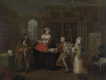 Hogarth, William - Heirat nach der Mode. 3. Die Inspektion