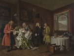 Hogarth, William - Heirat nach der Mode. 6. Selbstmord der Comtesse