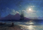 Aiwasowski, Iwan Konstantinowitsch - Meeresansicht bei Nacht