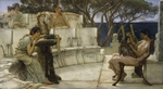 Alma-Tadema, Sir Lawrence - Alkaios und Sappho