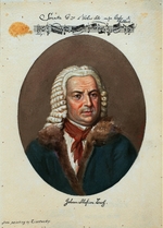 Lisiewski, Christian Friedrich Reinhold - Porträt von Johann Sebastian Bach