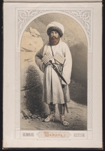 Timm, Wassili (George Wilhelm) - Porträt von Imam Schamil (1797-1871)