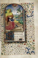 Unbekannter Künstler - König David betend (Das Stundenbuch)