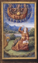 Poyet, Jean - Die heilige Dreifaltigkeit (aus Lettres bâtardes)