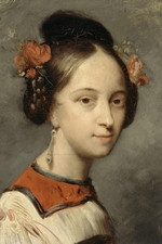 Scheffer, Ary - Porträt von Balletttänzerin Marie Taglioni (1804-1884)