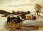 Schwarz, Wjatscheslaw Grigorjewitsch - Frühlingspilgerreise der Zarin in der Zeit des Zaren Alexei I. Michailowitsch