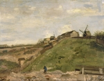 Gogh, Vincent, van - Hügel von Montmartre mit Steinbruch