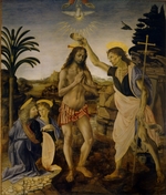 Verrocchio, Andrea del - Die Taufe Christi
