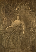 Wortmann, Christian Albrecht - Porträt der Zarin Anna Ioannowna (1693-1740)