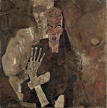 Schiele, Egon - Selbstseher II (Tod und Mann)