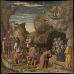 Mantegna, Andrea - Erscheinung des Herrn (Trittico degli uffizi (Uffizi Triptychon), Mitteltafel)