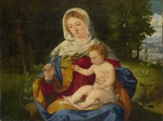 Previtali, Andrea - Madonna und Kind mit Olivenzweig