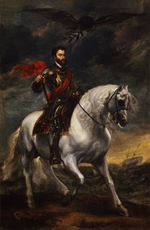 Dyck, Sir Anthonis van - Reiterporträt des Königs Karl V.