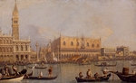 Canaletto - Der Dogenpalast in Venedig