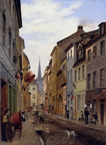 Gaertner, Johann Philipp Eduard - Die Parochialstraße