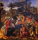 Lippi, Filippino - Die Anbetung der Könige