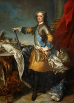 Van Loo, Jean Baptiste - Porträt von König Ludwig XV. von Frankreich (1710-1774)