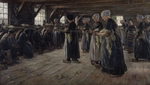 Liebermann, Max - Flachsscheuer in Laren