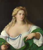 Palma il Vecchio, Jacopo, der Ältere - Eine blonde Frau