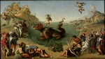 Piero di Cosimo - Perseus befreit Andromeda