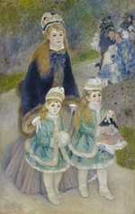 Renoir, Pierre Auguste - Mutter und Kinder (La Promenade)
