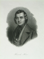 Weger, August - Porträt des Dichters Heinrich Heine (1797-1856)