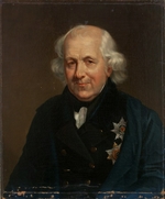 Unbekannter Künstler - Porträt von Graf Nikolai Semjonowitsch Mordwinow (1754-1845), Admiral und Mitglied des Staatsrates