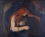 Munch, Edvard - Der Vampir II.