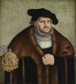 Cranach, Lucas, der Ältere - Porträt von Friedrich III. (1463-1525), Kurfürst von Sachsen