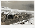 Simpson, William - Britische Truppen auf der Straße nach Sewastopol