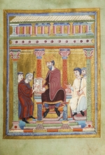 Unbekannter Künstler - König Heinrich III. (Evangelistar für Heinrich III.)