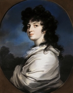 Unbekannter Künstler - Porträt von Jekaterina Bakunina (1777-1846)