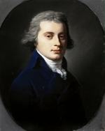 Unbekannter Künstler - Porträt von Pawel Petrowitsch Bakunin (1766-1805)