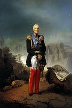 Unbekannter Künstler - Porträt von Fürst Michail Semjonowitsch Woronzow (1782-1856)