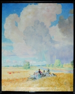 Kustodiew, Boris Michailowitsch - Sommer