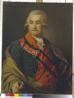 Lewizki, Dmitri Grigoriewitsch - Porträt von Baron Ossip Igelström (1737-1817)