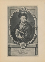 Haid (Hayd), Johann Jacob - Porträt von Sibirienforscher Johann Georg Gmelin (1709-1755)
