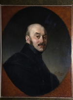 Pluchart, Eugéne - Porträt von Graf Michail Fjodorowitsch Orlow (1788-1842)